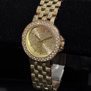 Valleta Japan Movt Stainless Steel Base Gold Tone Watch